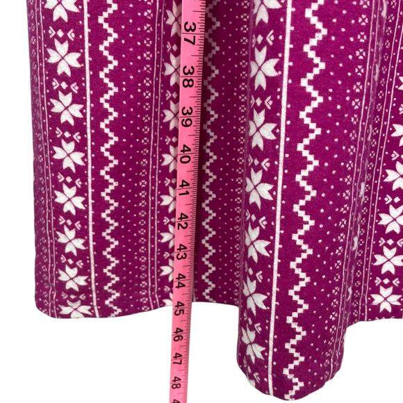 La Cera 100% Cotton Flannel Nightgown Women's Large Cozy Grandma Conservative - Picture 14 of 14